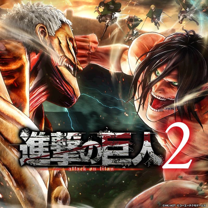 Attack on Titan 2 box art for Playstation Vita